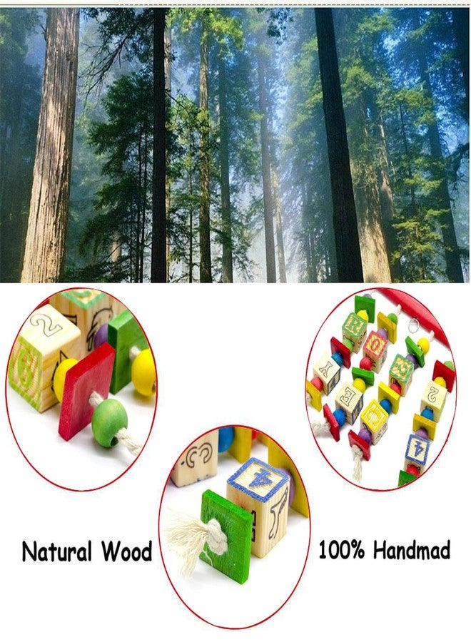 ويستيرن إرا لعبة طيور ملونة من العصر الغربي، مرحة وجميلة، للتمرين، والتخلص من الملل، والحفاظ على صحة الطائر ولياقته. - Image 2